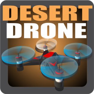 ملصق اللعبة Desert Drone