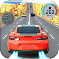 poster of Car Racing in Fast Highway Traffic game