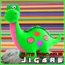 poster of Cute Dinosaur Jigsaw game