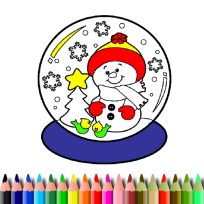 ملصق اللعبة BTS Christmas Coloring Book