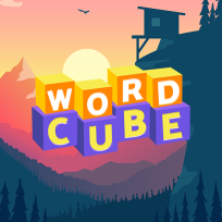 ملصق اللعبة Word Cube Online