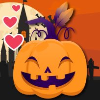 poster of Love Balls Halloween game