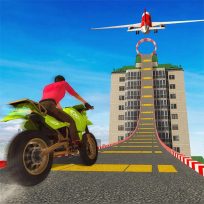 ملصق اللعبة Sky Bike Stunt 3D