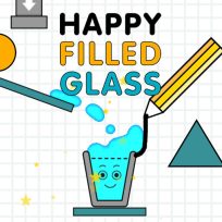 ملصق اللعبة Happy Filled Glass