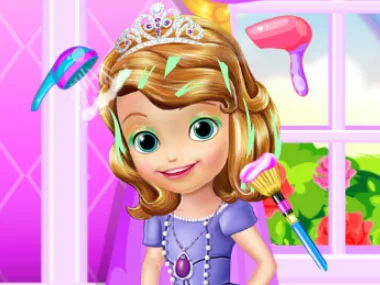 poster of Play Little Princess Hair Treatment Game Online 2024 game
