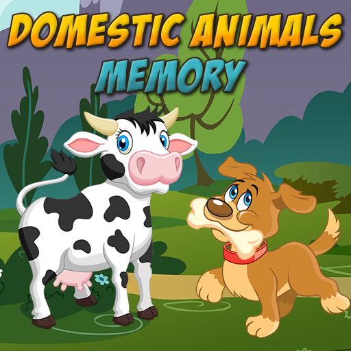 poster of Play Domestic Animals Memory Game Online 2024 game