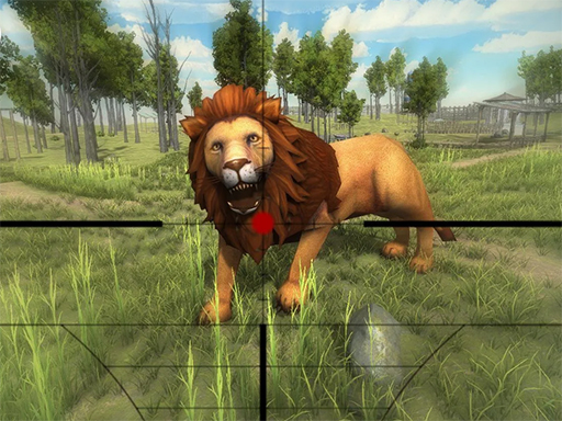 poster of Play Lion Hunting 3D Game Online 2024 game