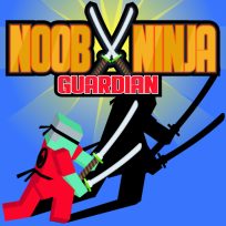 ملصق اللعبة Noob Ninja Guardian