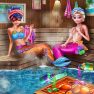 poster of Mermaids Bffs Realife Sauna game