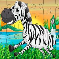 poster of Happy Animals Jigsaw Game game