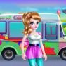 poster of Girly Ice Cream Truck Car Wash game