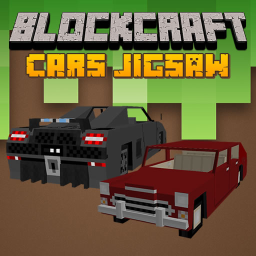 poster of Play Blockcraft Cars Jigsaw Game Online 2024 game