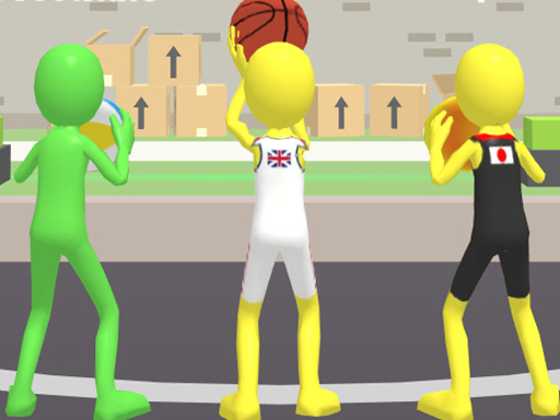 poster of Play Five Hoops Game Online 2024 game