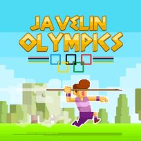 ملصق اللعبة Javelin Olympics