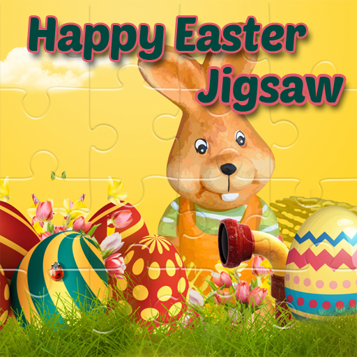 poster of Play Happy Easter Puzzle Game Online 2024 game