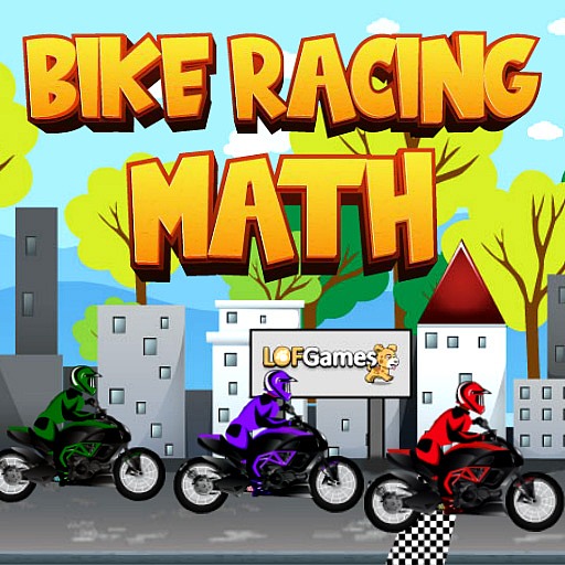 poster of Play Bike Racing Math Game Online 2024 game