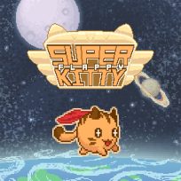 ملصق اللعبة Flappy Super Kitty