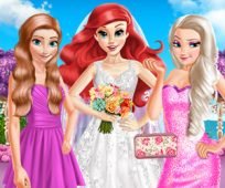 poster of Mermaid Princess Wedding Day game