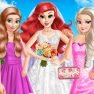 poster of Mermaid Princess Wedding Day game