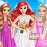 poster of Mermaid Princess Wedding Day game