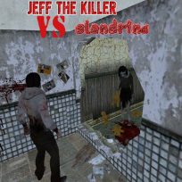 poster of Jeff The Killer VS Slendrina game