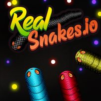 ملصق اللعبة Real Snakes.io