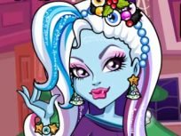 poster of Monster High Christmas game