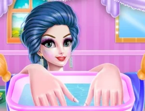 poster of Play Crazy Mommy Beauty Salon Game Online 2024 game