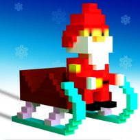 poster of Super Sliding Santa game