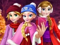 poster of Princess Christmas Selfie game