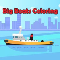 ملصق اللعبة Big Boats Coloring