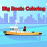 poster of Big Boats Coloring game