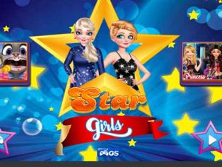 poster of Star Girls game