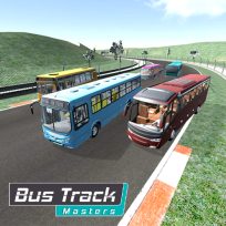 ملصق اللعبة Bus Track Masters