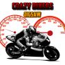 ملصق اللعبة Crazy Bikers Jigsaw