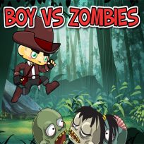 ملصق اللعبة Boy vs Zombies