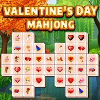 ملصق اللعبة Valentines Day Mahjong