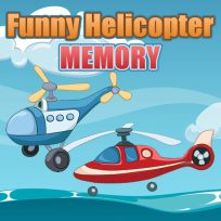 ملصق اللعبة Funny Helicopter Memory