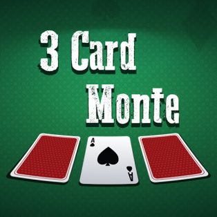 ملصق اللعبة 3 Card Monte