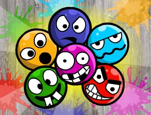 poster of Play Smashed Paints Game Online 2024 game