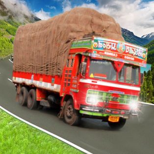 ملصق اللعبة Truck Driver Cargo Game