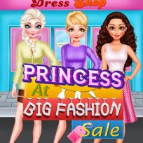 ملصق اللعبة Princess Big Fashion Sale