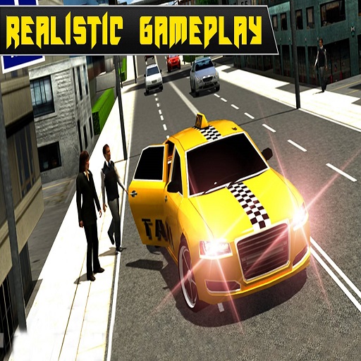 poster of Play Crazy Taxi Car Simulation Game 3D Game Online 2024 game