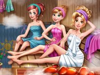 poster of Princesses Sauna Realife game