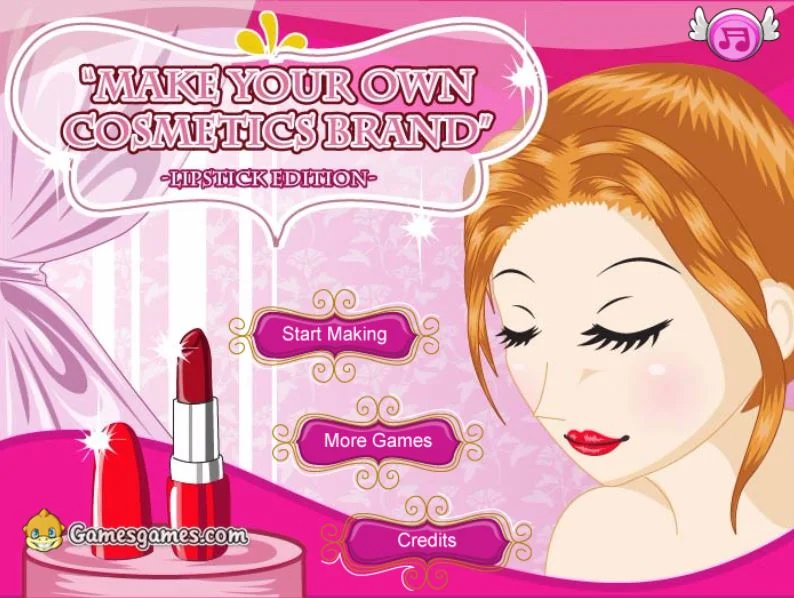 poster of Play Make Your Own Cosmetic Brand Spil Game Online 2024 game