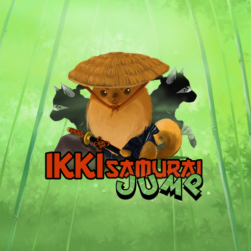 poster of Play Ikki Samurai Jump Game Online 2024 game