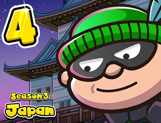 poster of Play Bob The Robber 4 Season 3: Japan Game Online 2024 game