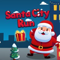 poster of Santa City Run game