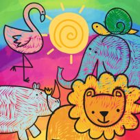 poster of Little Animals Coloring game