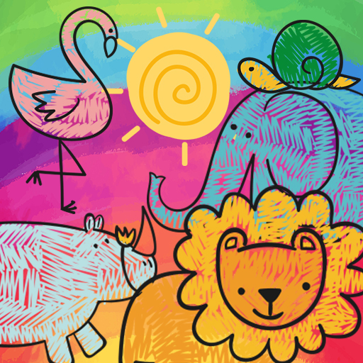 poster of Play Little Animals Coloring Game Online 2024 game